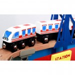 Set trenulete cu masuta si accesorii - Oraselul Sodor - 108 piese